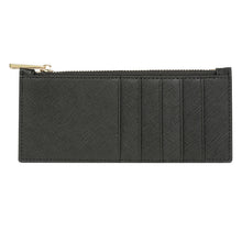 Load image into Gallery viewer, Classic Zippered Card Holder - Black

