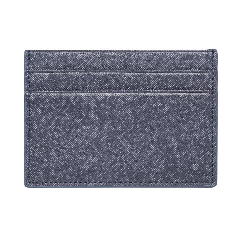 Classic Double Sided Card Holder - Navy